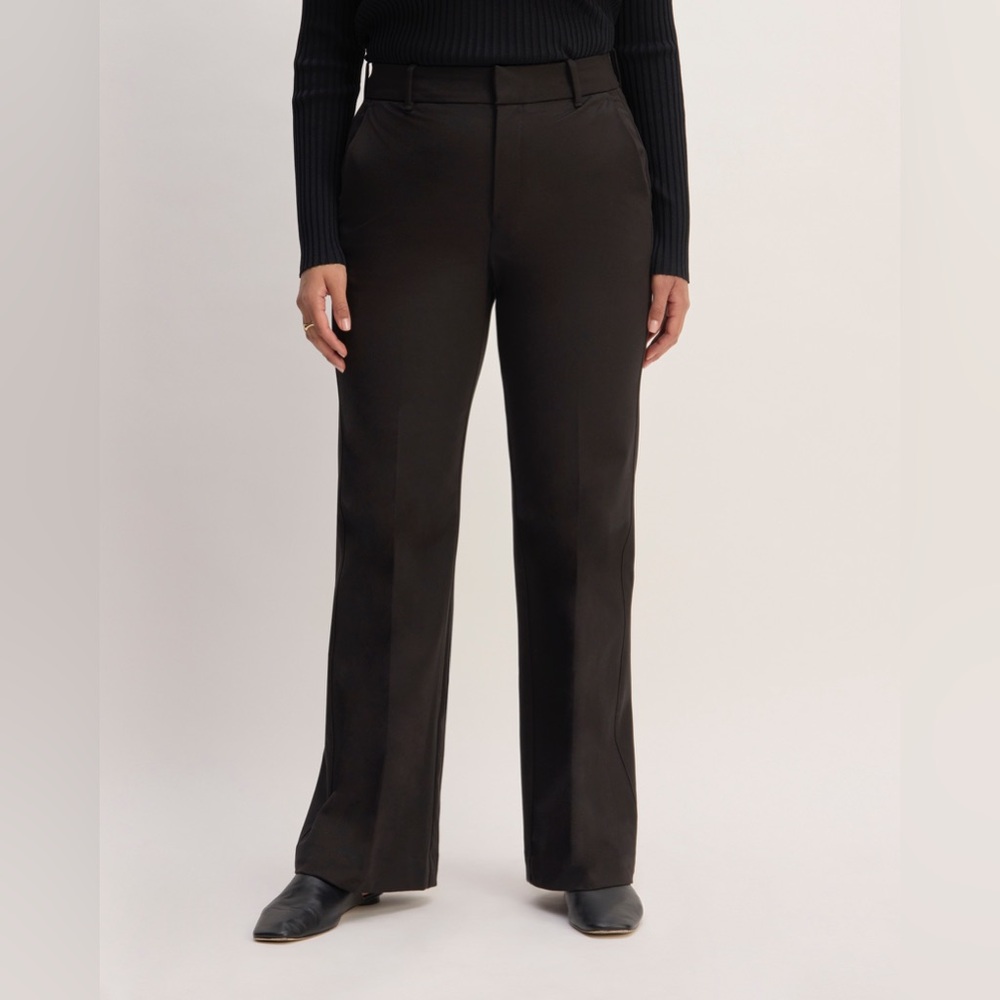 NWT EVERLANE The Bi-Stretch Flare Pant